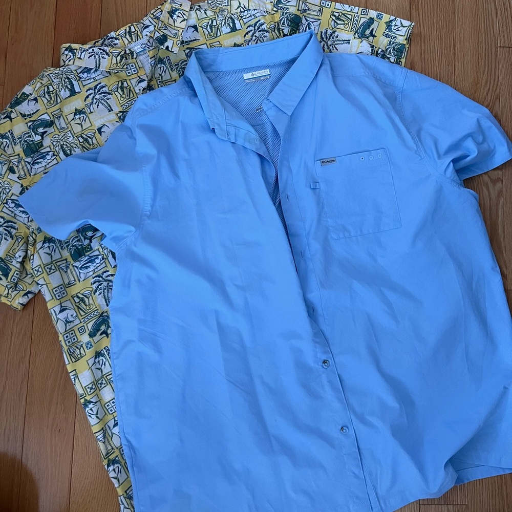 Columbia Shirt lot